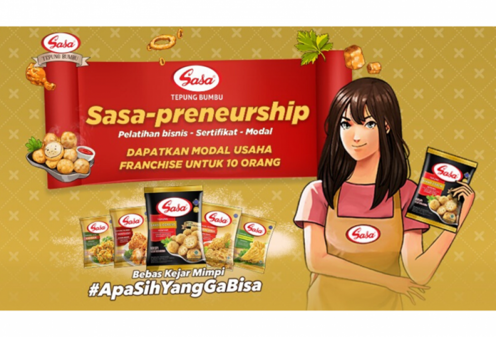 Membangun Bisnis Kuliner Bersama Sasa-Preneurship : Pelatihan Bisnis, Sertifikat dan Modal | TopKarir.com